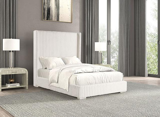 Cadwell E.King, Queen, & Full Bed White, Gray, & Black - Furniture House (VA)