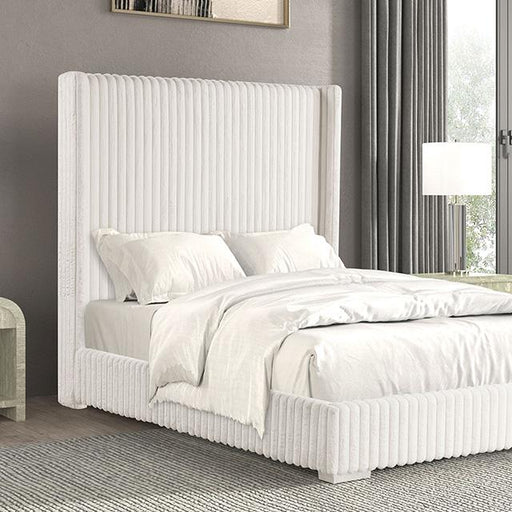 Cadwell E.King, Queen, & Full Bed White, Gray, & Black - Furniture House (VA)