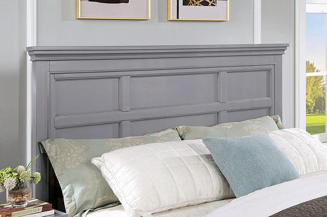 CASTLILE Queen Bed, Gray - Furniture House (VA)
