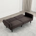 Aristide Futon Sofa Grey & Brown - Furniture House (VA)