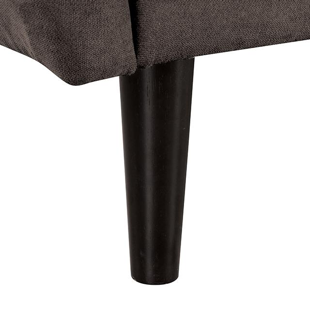 Aristide Futon Sofa Grey & Brown - Furniture House (VA)