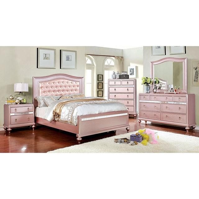 Ariston Rose Gold Dresser - Furniture House (VA)