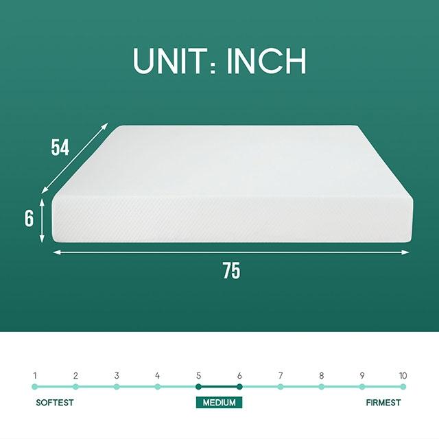 Artemisia 6" Full Memory Foam Mattress - Furniture House (VA)