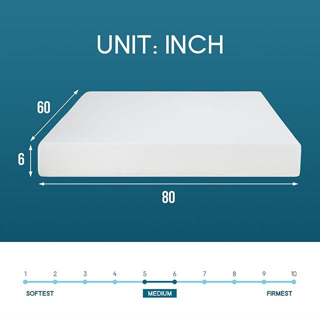 Artemisia 6" Full Memory Foam Mattress - Furniture House (VA)
