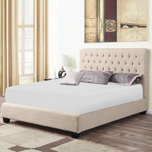 Artemisia 8" Memory Foam Mattress White - Furniture House (VA)