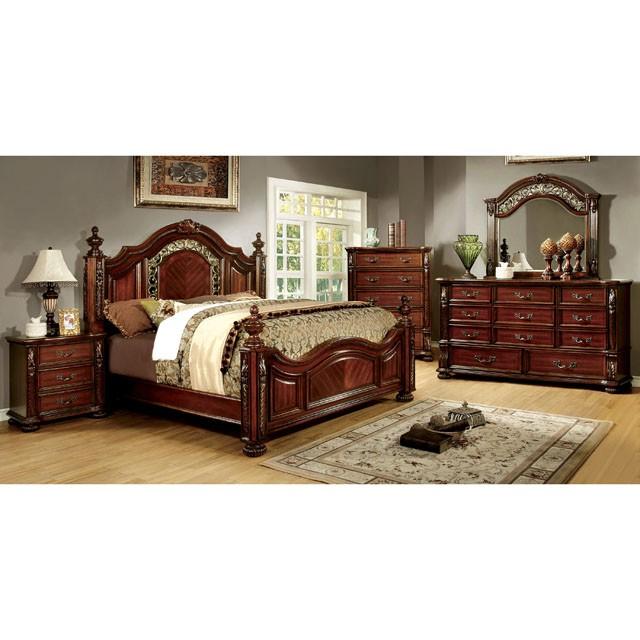 ARTHUR Brown Cherry Night Stand - Furniture House (VA)