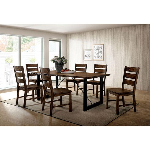 Dulce Walnut Side Chair (2/CTN) - Furniture House (VA)