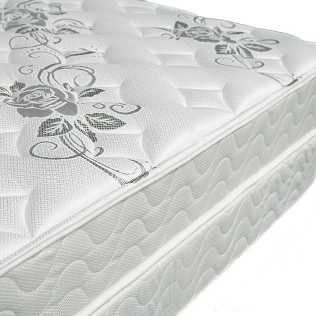 ELBERTYNA White 8" Tight Top Mattress, Cal.King - Furniture House (VA)
