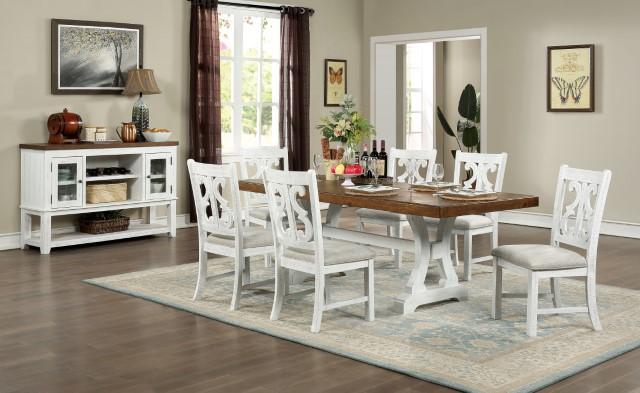Auletta Transitional Side Chair (2/CTN) - Furniture House (VA)