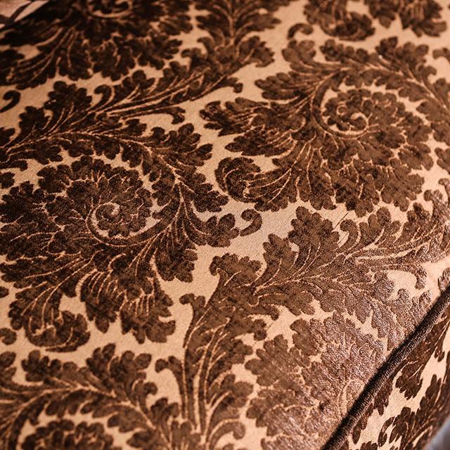 ELPIS Brown/Espresso Love Seat - Furniture House (VA)