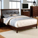 Enrico Bed Brown, Grey, & Black - Furniture House (VA)