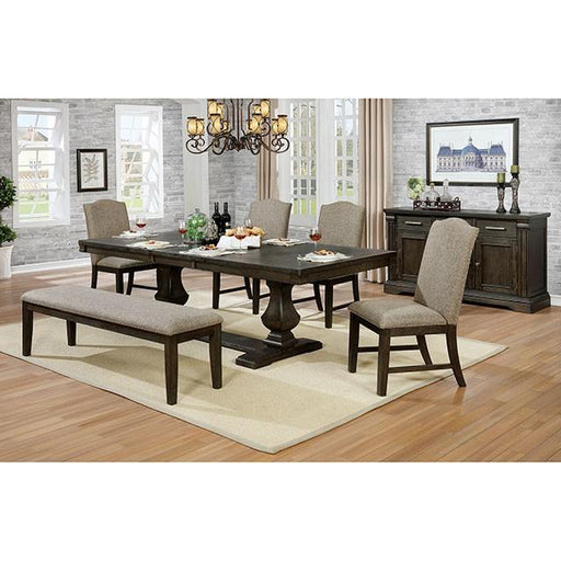 Faulk Dining Table Set with Bench - Furniture House (VA)