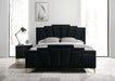 Florizel Bed Black & Red - Furniture House (VA)