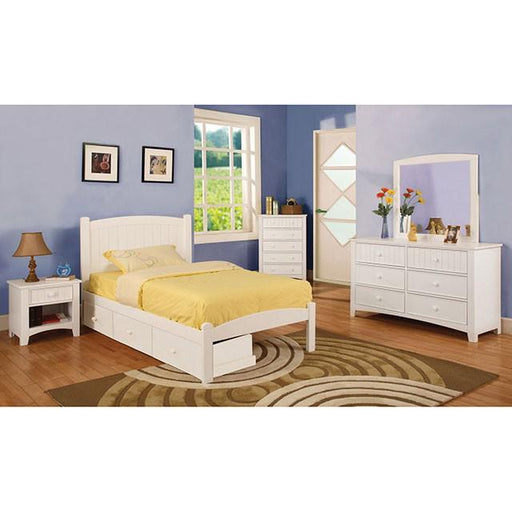Corry White Dresser - Furniture House (VA)