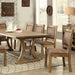 GIANNA Rustic Pine 96" Dining Table - Furniture House (VA)