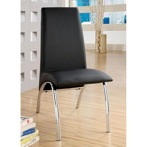 Glenview Black Side Chair - Furniture House (VA)