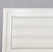 Golva E.King & Queen Bed White & Silver - Furniture House (VA)