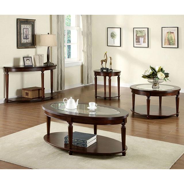 Granvia Dark Cherry Sofa Table - Furniture House (VA)