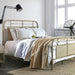 Haldus Cal.King, E.King, & Twin Bed White, Ivory, & Red - Furniture House (VA)