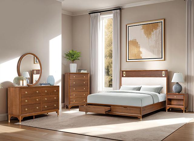 Hepburne E.King & Queen Bed With Storage & Without Storage