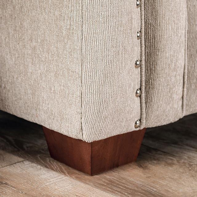 BELSIZE Sofa, Beige/Navy - Furniture House (VA)