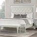 Stella Mia 4 Pc 5 Pc Queen Bedroom Set White - Furniture House (VA)