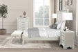 Stella Mia 4 Pc 5 Pc Queen Bedroom Set White - Furniture House (VA)