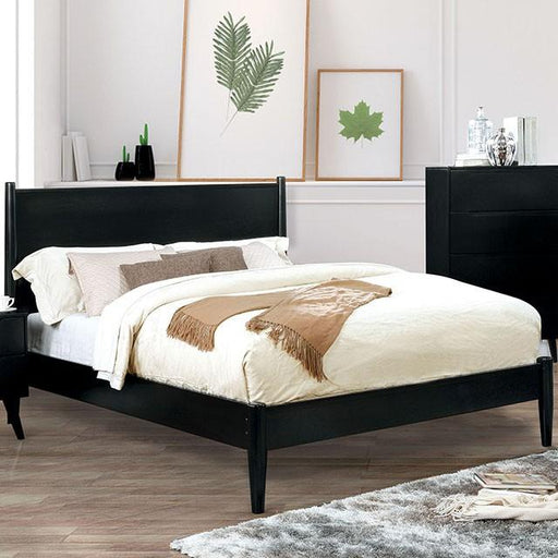 LENNART II Black & White Cal.King, E.King, Full, Queen, Twin Bed - Furniture House (VA)