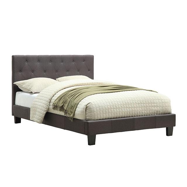 LEEROY Queen & Twin Bed Ivory & Gray - Furniture House (VA)