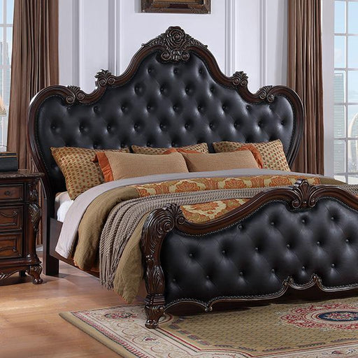 Ventresca 4 & 5 Piece Queen Bedroom Set White & Chrome - Furniture House (VA)