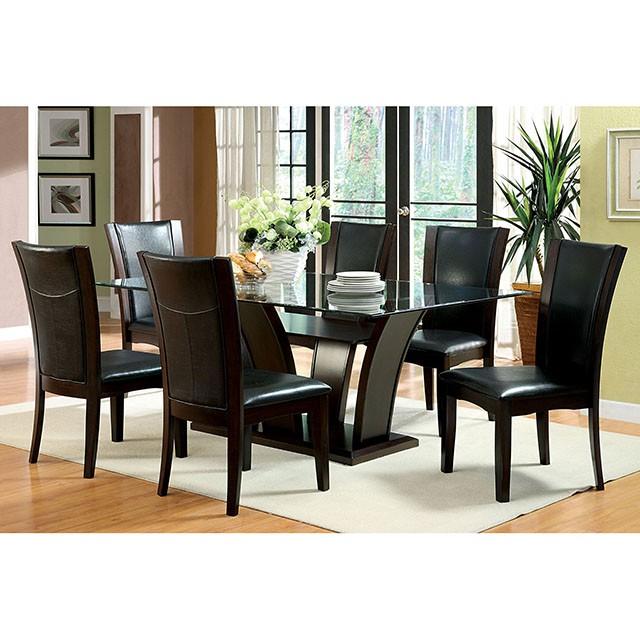 Manhattan I Brown Cherry Dining Table - Furniture House (VA)