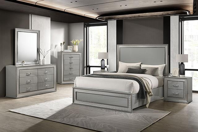 Cassiopeia E.King & Queen Bed Squre & Circular - Furniture House (VA)