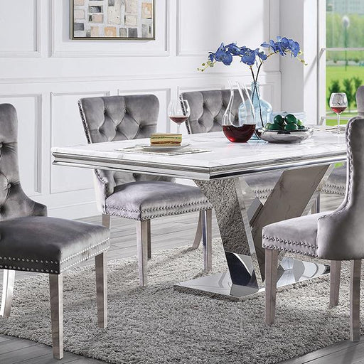Valdevers 7 Pc Dining Table Set - Furniture House (VA)