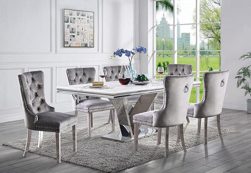 Valdevers 7 Pc Dining Table Set - Furniture House (VA)