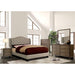 Carly Cal.King, E.King, Full, & Queen Bed Grey & Brown - Furniture House (VA)