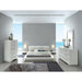 Christie Glossy White Mirror - Furniture House (VA)