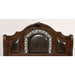 Flandreau Brown Cherry/Espresso Cal.King, E.King & Queen Bed - Furniture House (VA)