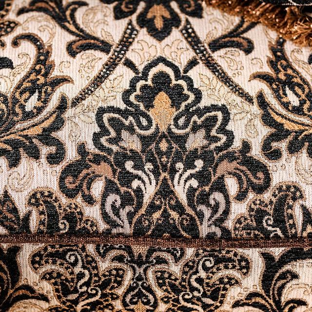 JAMAEL Brown/Espresso Sofa - Furniture House (VA)