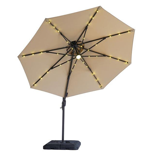 Nuti 10 Ft Round Umbrella w/ LED Light + 37 Nuti 10 Ft Round Umbrella w/ LED Light + 37