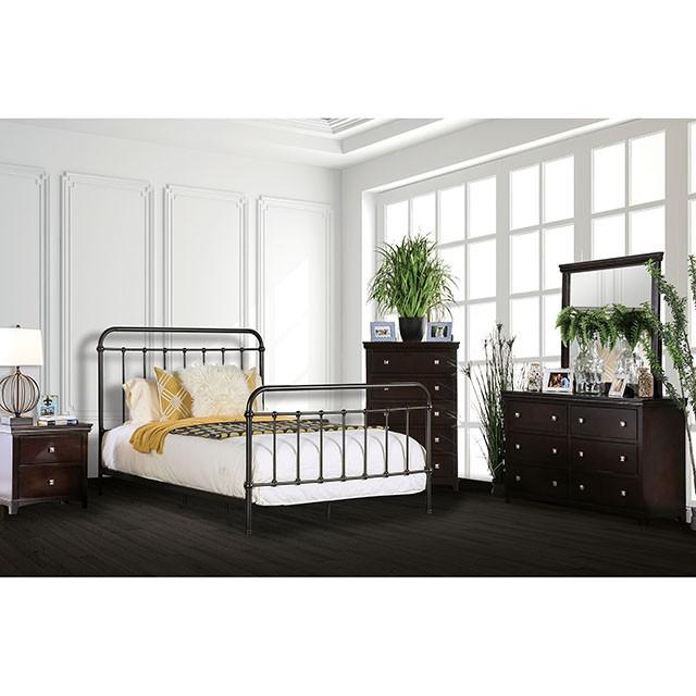 IRIA Dark Bronze Cal.King & E.King Bed
