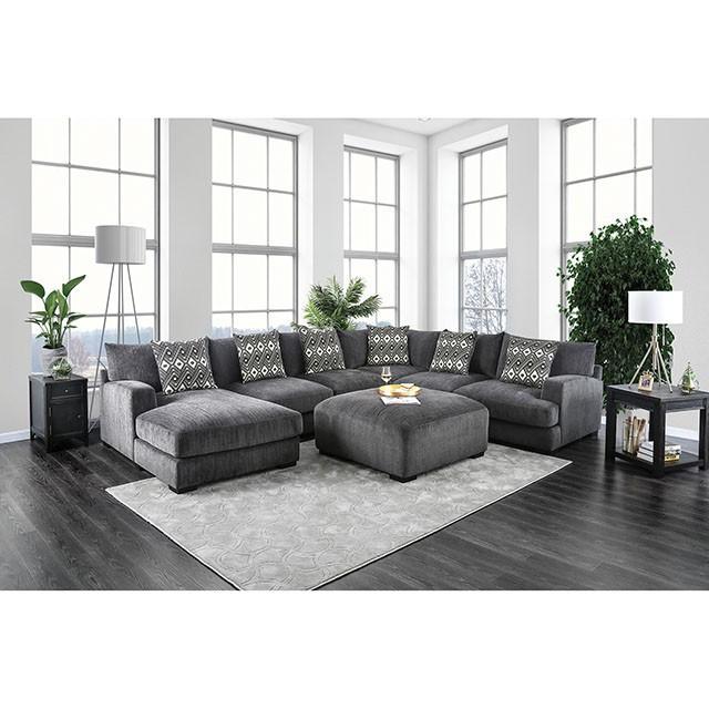 Kaylee Gray U-Shaped Sectional - Furniture House (VA)