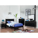 LENNART II Black Night Stand - Furniture House (VA)