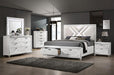 Emmeline 4 & 5 Piece Queen Bedroom Set Gray & White - Furniture House (VA)