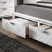 Emmeline 4 & 5 Piece Queen Bedroom Set Gray & White - Furniture House (VA)