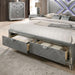 Emmeline 4 & 5 Piece Queen Bedroom Set Gray & White - Furniture House (VA)