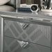 Emmeline 4 & 5 Piece Queen Bedroom Set Gray & White - Furniture House (VA)
