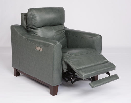 Flexsteel Latitudes Forte Leather Power Recliner w/Power Headrest - Furniture House (VA)