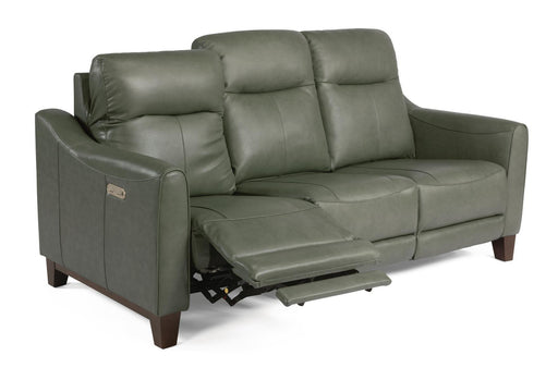 Flexsteel Latitudes Forte Leather Power Reclining Sofa w/Power Headrests - Furniture House (VA)