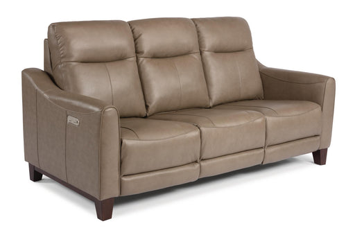 Flexsteel Latitudes Forte Leather Power Reclining Sofa w/Power Headrests - Furniture House (VA)
