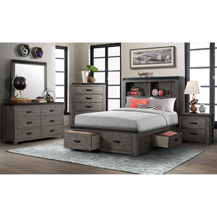 Wade Youth Platform Storage Bed - Furniture House (VA)